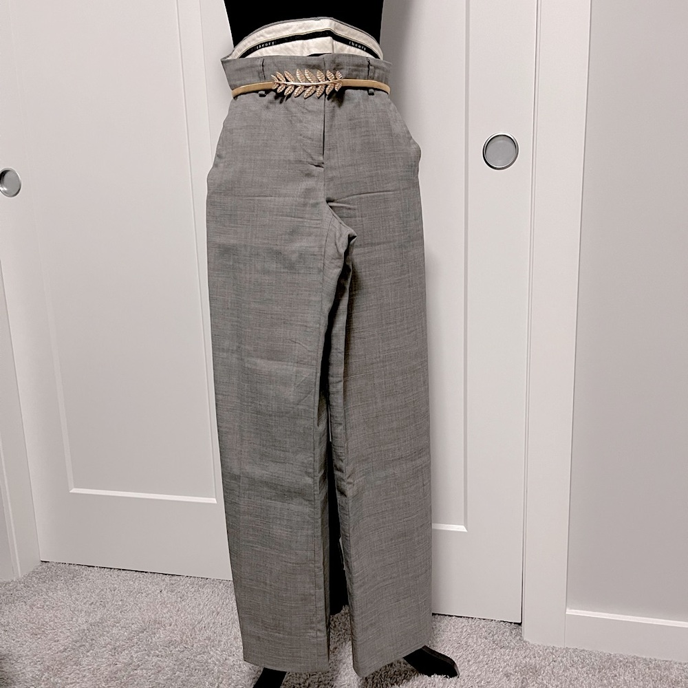 2𝒇𝒐𝒓$150 THEORY wool gray pants Size6